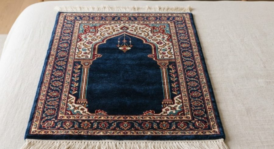 Wool Prayer Rug — alternate view